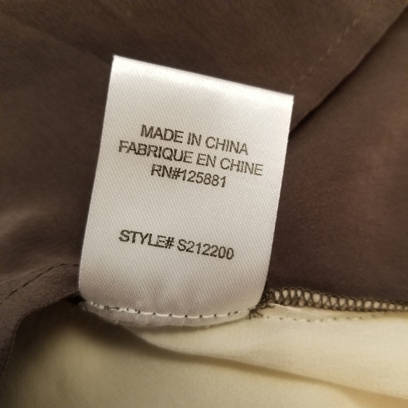 {S/P} Brochu Walker Two Toned Silk Tank Top - Picture 8 of 9